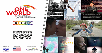 Inaugural ONE WORLD INTERNATIONAL QUEER FILM FESTIVAL