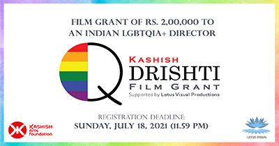 KASHISH offers film grant to LGBTQ+ filmmakers