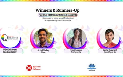 KASHISH QDrishti Film Grant to support to 3 LGBTQ+ films