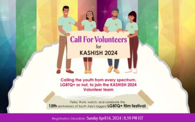 Call for Volunteers for Kashish 2024